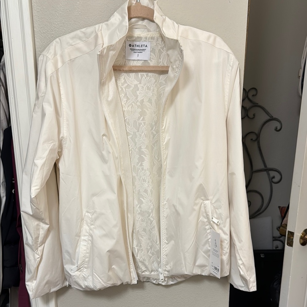 Athleta Off-White Jacket